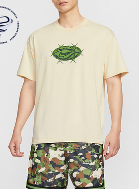 Nike/耐克正品2025夏季款男士运动图案透气休闲短袖HV1676-113