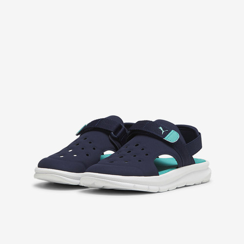 Puma/彪马正品夏季新款小童轻便透气魔术贴休闲凉鞋390692-08