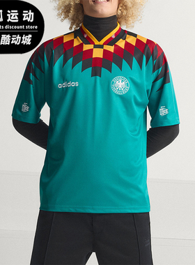 Adidas/阿迪达斯正品新款男士复古足球经典休闲文化短袖JZ6941
