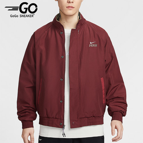 Nike/耐克正品2025冬季款男士日常立领刺绣休闲外套IQ3705-613