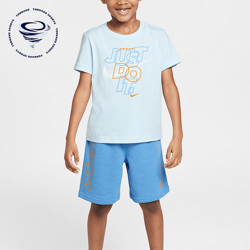Nike/耐克正品Rhythm小童透气网眼经典针织印花套装II2556-432