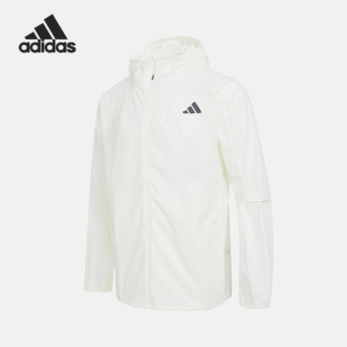 Adidas/阿迪达斯正品春秋款男士运动印花经典拉链连帽外套KB5159