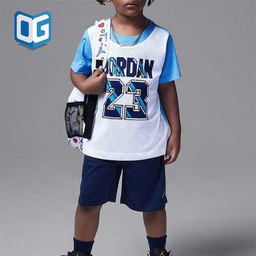 Nike/耐克正品JORDAN小童透气训练透气运动休闲套装II2550-410