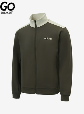 Adidas/阿迪达斯正品春秋款男士立领拼接经典宽松休闲外套JX9425