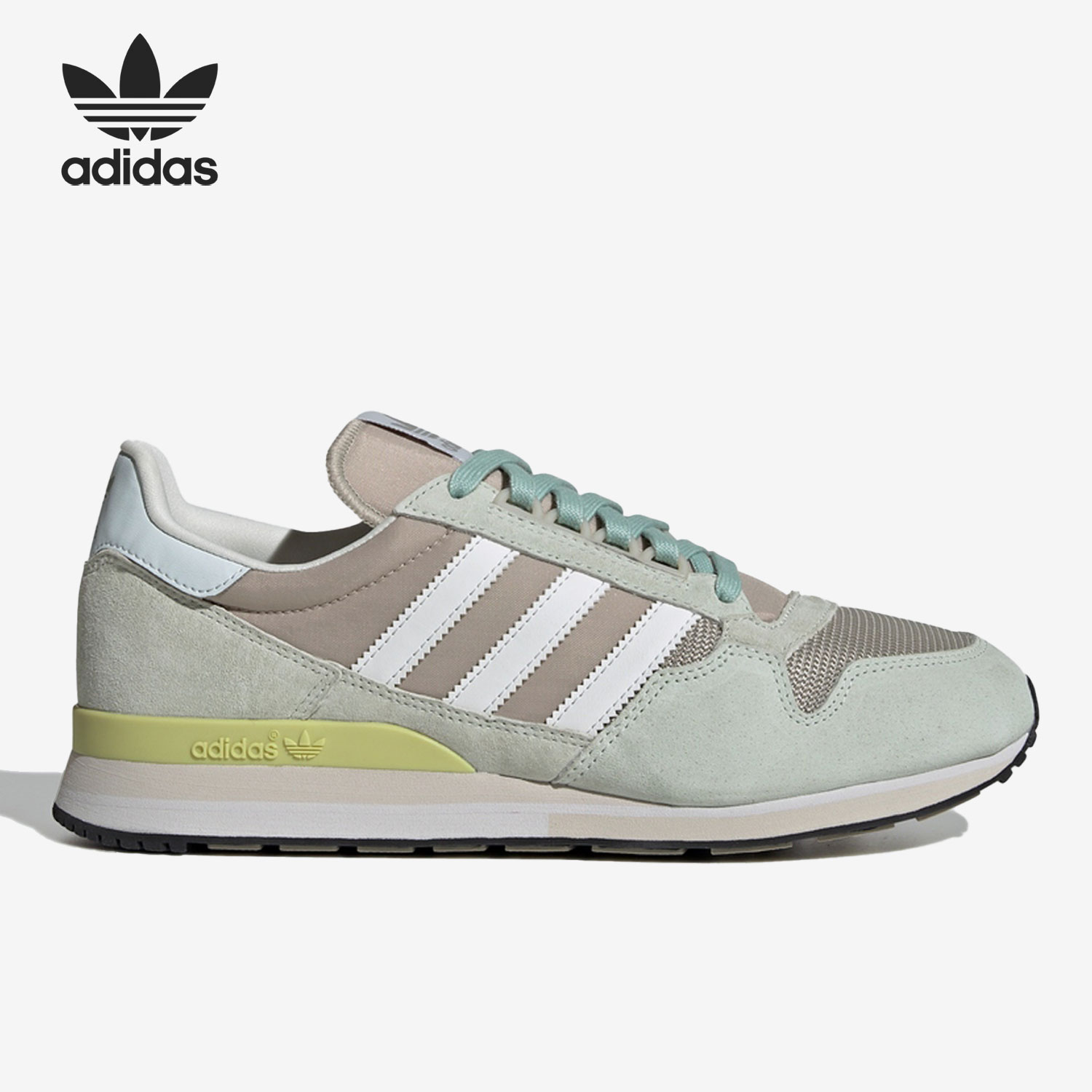 Adidas/阿迪达斯官方正品三叶草 ZX 500 男女低帮休闲鞋 GY1982