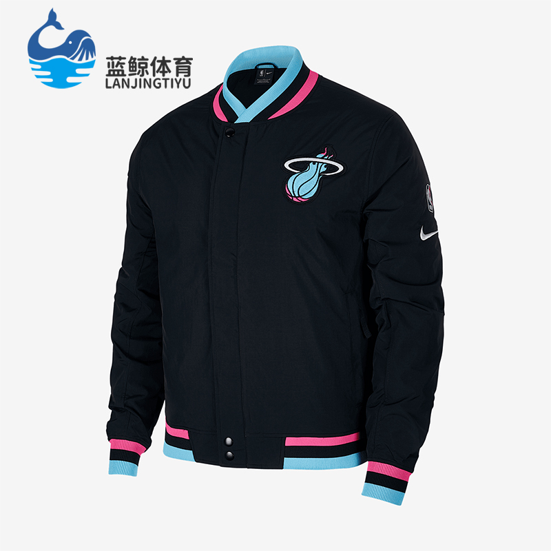 Nike/耐克正品MIA COURTSIDE NBA男士保暖棒球服AH5285-010