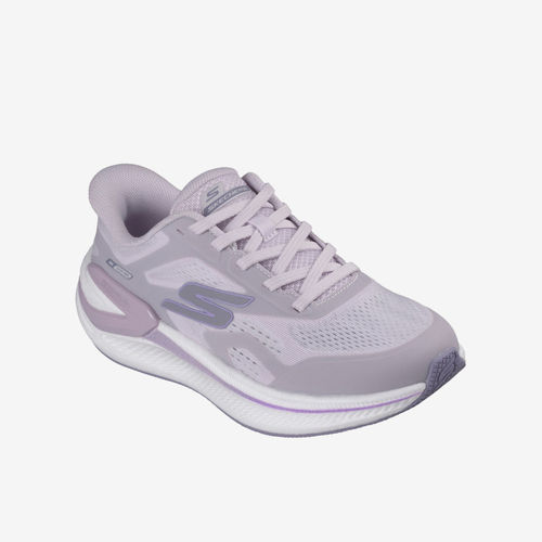 Skechers斯凯奇正品GO系列女款一脚蹬轻便减震跑步鞋129782-LAV