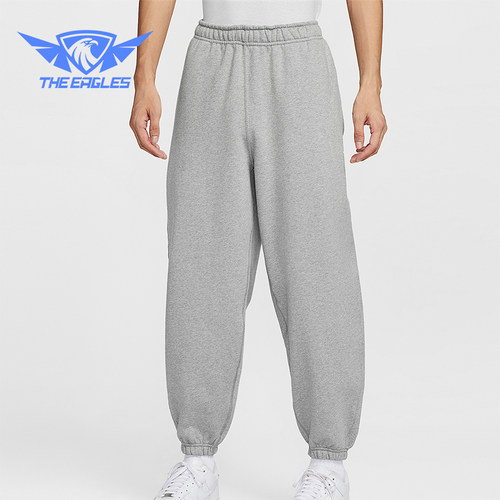 Nike/耐克正品2025冬季款男士日常束脚针织刺绣长裤HV1089-063