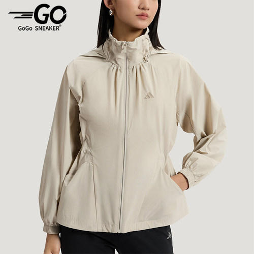 Adidas/阿迪达斯正品SFL WV JKT女士宽松防晒户外时尚外套KH2659