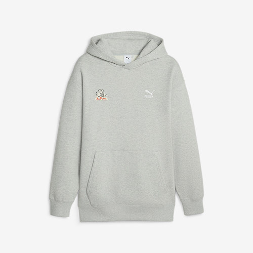 Puma/彪马正品秋季新款男士休闲印花宽松舒适连帽套头卫衣