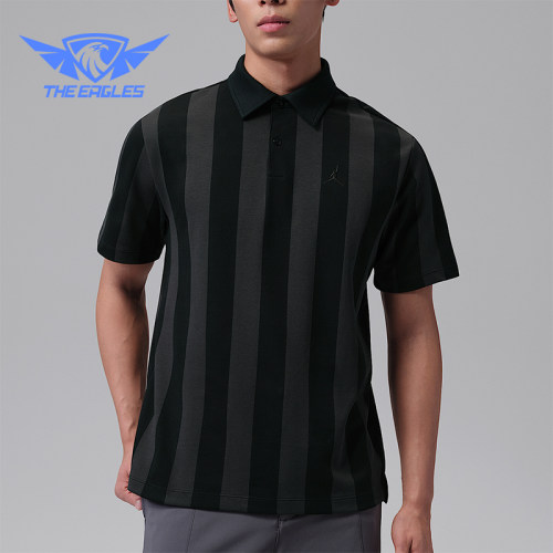 Nike/耐克正品Jordan男士运动简约条纹刺绣短袖POLO衫IF2931-010