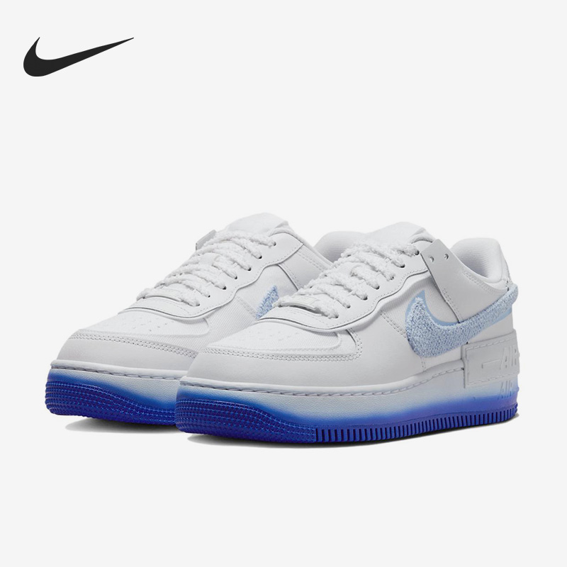 Nike/耐克官方正品Air Force 1 Shadow女子运动休闲鞋FJ4567-100