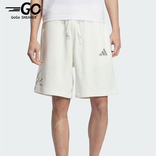 Adidas/阿迪达斯正品GFX KNIT SHORTS男士简约经典运动短裤KF0132