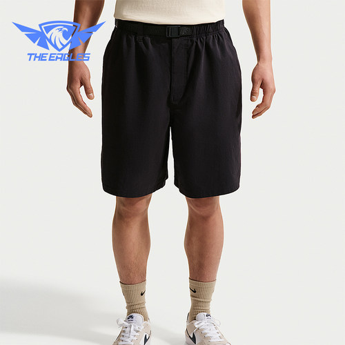 Nike/耐克正品夏季男士宽松简约耐穿梭织经典运动短裤IF1097-010