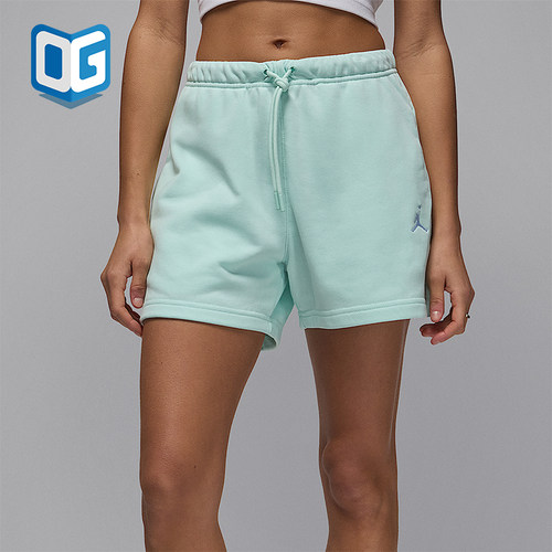 Nike/耐克正品JORDAN女士休闲运动日常经典针织短裤HJ1366-357