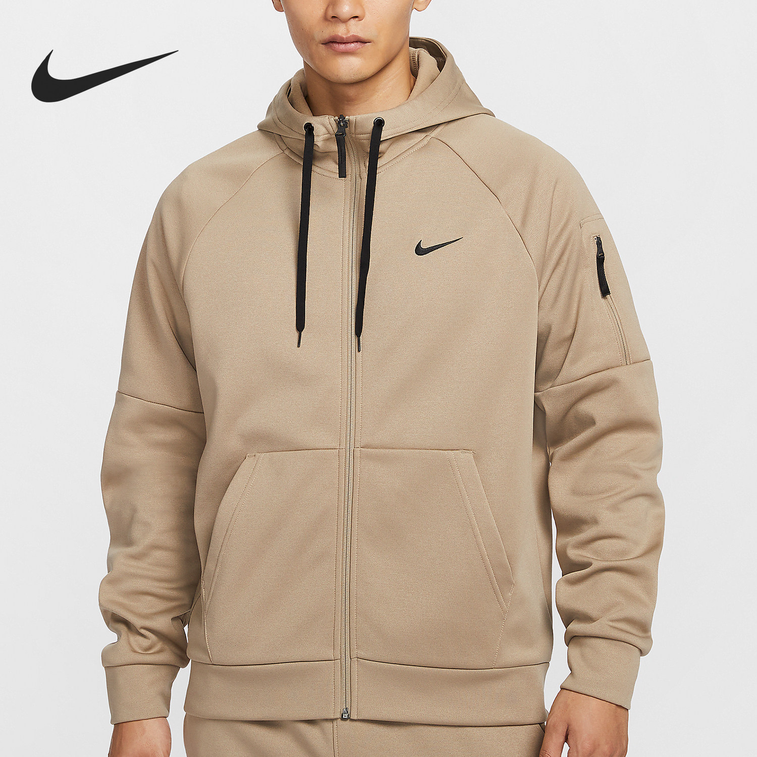 Nike/耐克官方正品Therma-FIT男士保暖连帽训练外套DQ4831-247