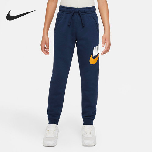 Nike/耐克正品秋冬新款大童运动休闲起绒保暖长裤CJ7863-414