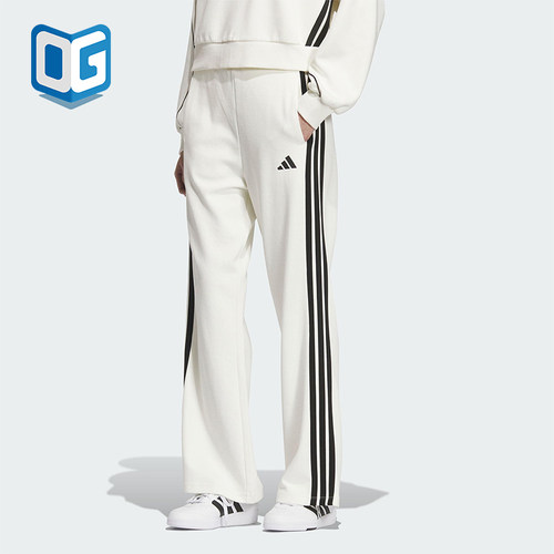 Adidas/阿迪达斯正品STADIUM KN PNT女士系带针织垂坠长裤KC0045