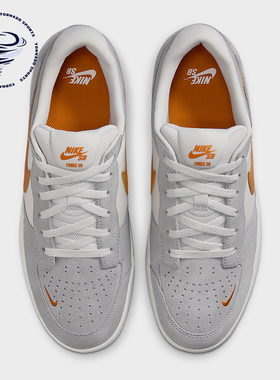 Nike/耐克正品SB Force 58男女翻毛皮低帮经典休闲滑板DV5477-007