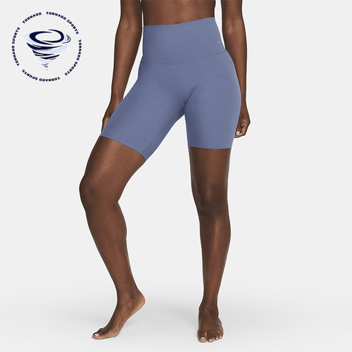 Nike/耐克正品夏季新款女士透气健身瑜伽紧身短裤DQ6004-491