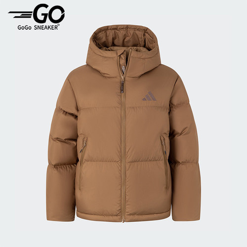 阿迪达斯女士复古户外保暖羽绒服