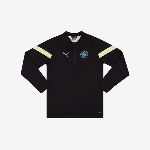 PUMA彪马正品Logo印花直筒长袖足球衣男款舒适球衣767759-11