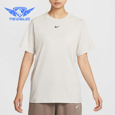Nike/耐克正品Sportswear女士透气套头圆领短袖T恤FD4150-072
