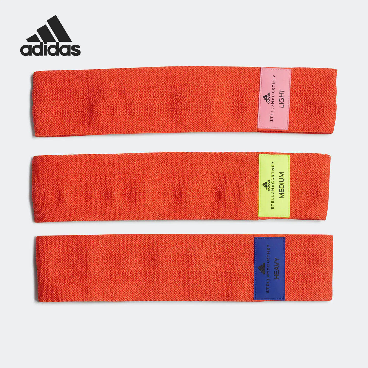 Adidas/阿迪达斯正品Stella Mc男女新款运动头带三条装H59865