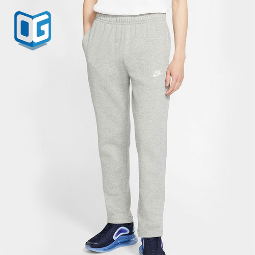 Nike/耐克正品冬季新款男士经典运动针织休闲加绒长裤BV2708-063