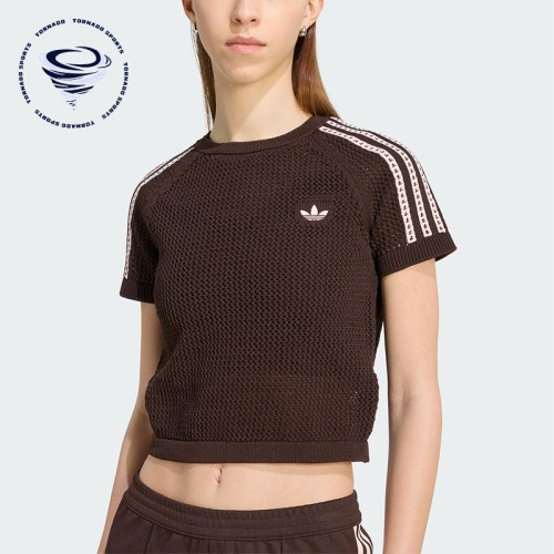 Adidas/阿迪达斯正品三叶草CALIT-SHIRT新款女经典短袖T恤KC6480