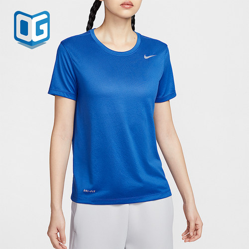 Nike/耐克正品2025新款女士宽松透气经典圆领短袖T恤IB8899-450
