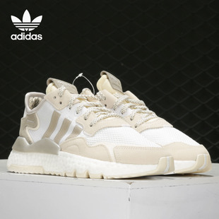 阿迪达斯官方正品 三叶草男女休闲鞋 NITE FV3881 JOGGER Adidas