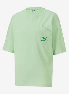 Puma/彪马正品新款女子休闲运动圆领短袖T恤620335-32