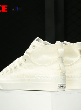 Adidas/阿迪达斯正品三叶草 NIZZA 男女经典帆布休闲板鞋G58620