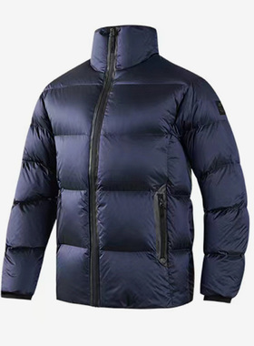 Skechers/斯凯奇正品冬季新款男子运动保暖休闲连帽羽绒服