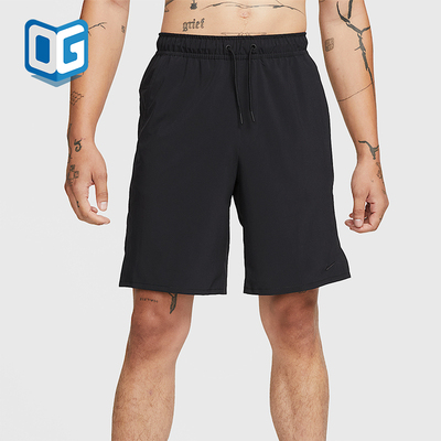 Nike/耐克正品Unlimited男士Logo标识系带运动短裤DV9330-010