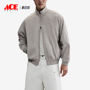 Nike/耐克正品Club男士Oversize风梭织经典运动夹克HV6918-009