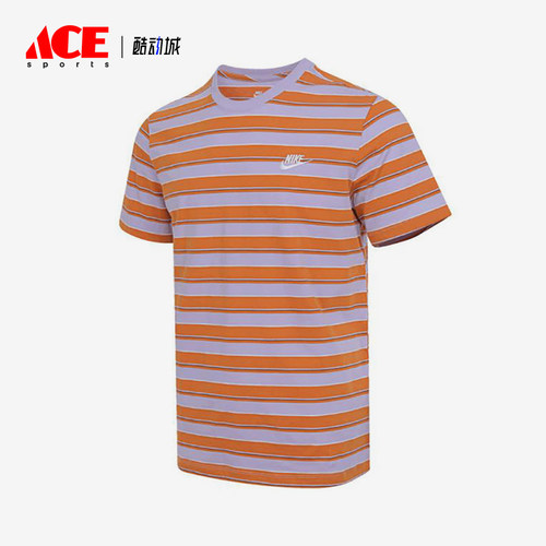 Nike/耐克正品2025夏季款男士休闲宽松经典运动短袖HJ0551-515