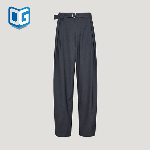 Adidas/阿迪达斯正品春季款三叶草男士经典宽松梭织长裤KU8910