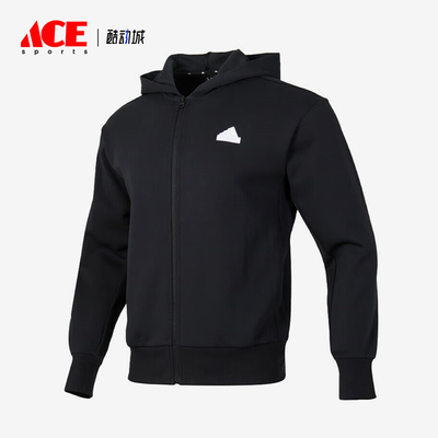 阿迪达斯男士透气宽松外套