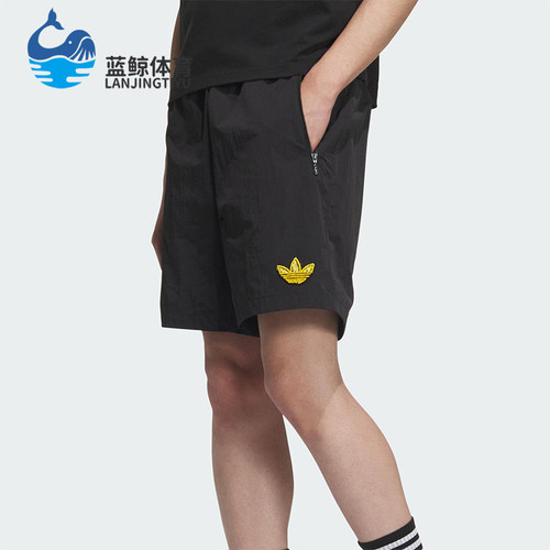 Adidas/阿迪达斯正品三叶草男士休闲宽松户外经典透气短裤KE5795