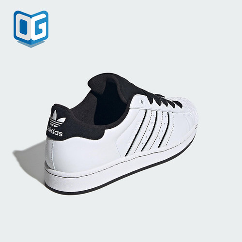 Adidas/阿迪达斯正品三叶草男女日常经典贝壳头休闲板鞋KI9521