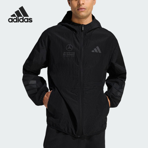 Adidas/阿迪达斯正品新款男士拉链宽松经典轻盈简约夹克KE5959