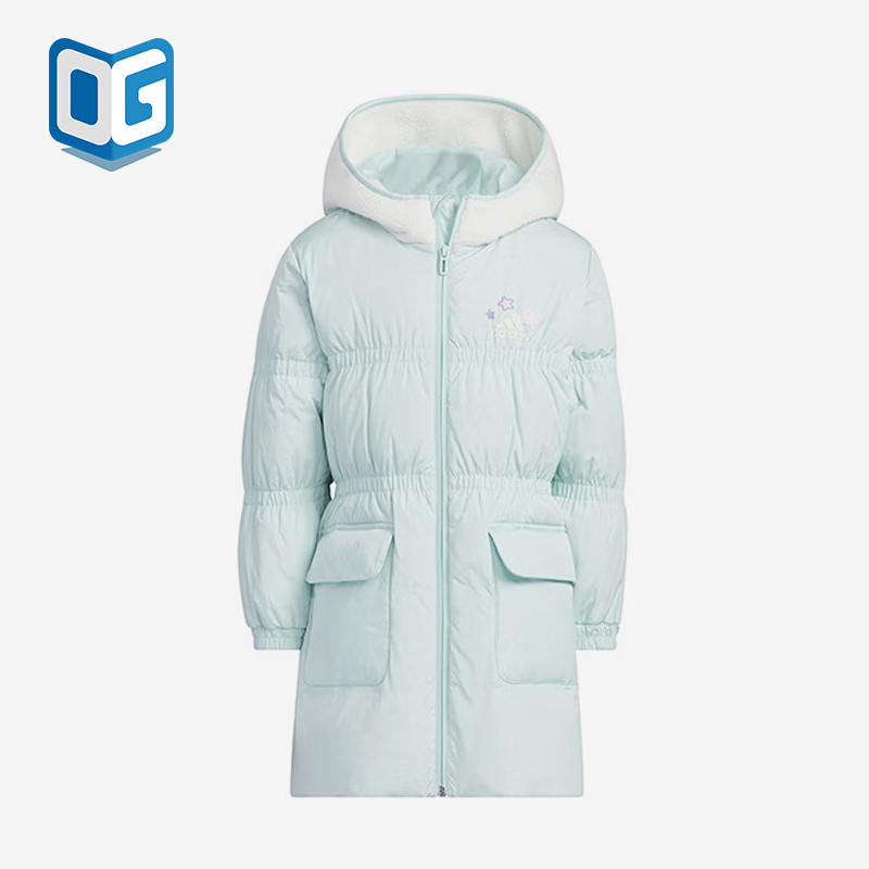 阿迪达斯正品小童保暖羽绒服