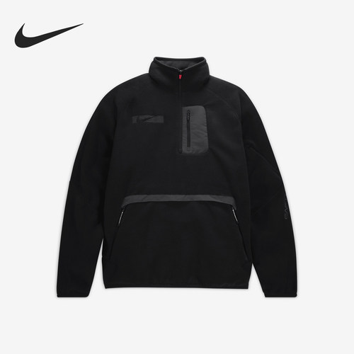 Nike/耐克正品x Travis Scott男士宽松摇粒绒上衣DM1284-010