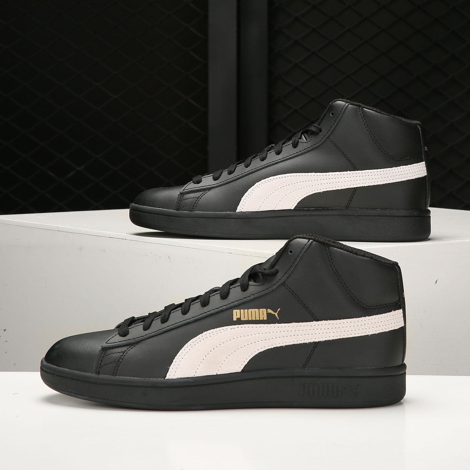 彪马中帮耐磨运动男女板鞋正品