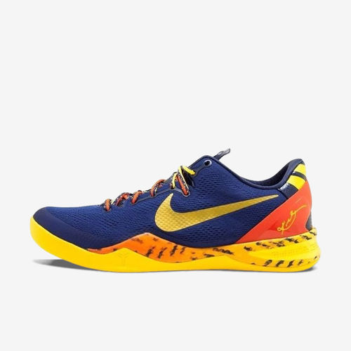 Nike耐克正品Kobe 8 Barcelona Tiger男防滑低帮篮球鞋555035-402