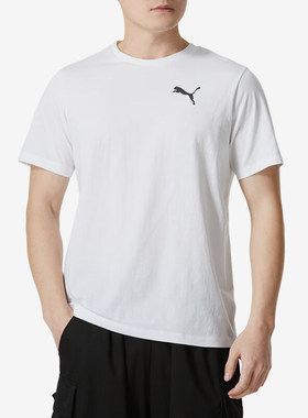 Puma/彪马正品新款男士宽松透气圆领时尚短袖T恤685644-02