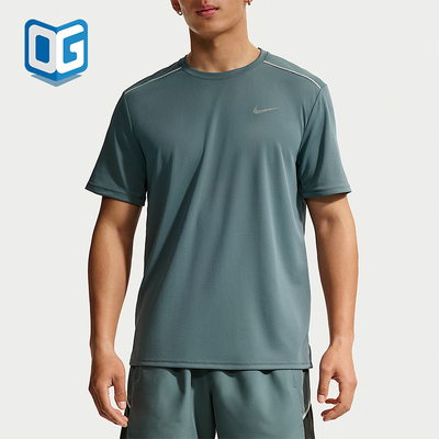 Nike/耐克正品Dri-Fit男士印花透气简约短袖T恤IF2083-382