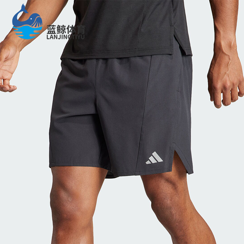 阿迪达斯男士运动健身短裤